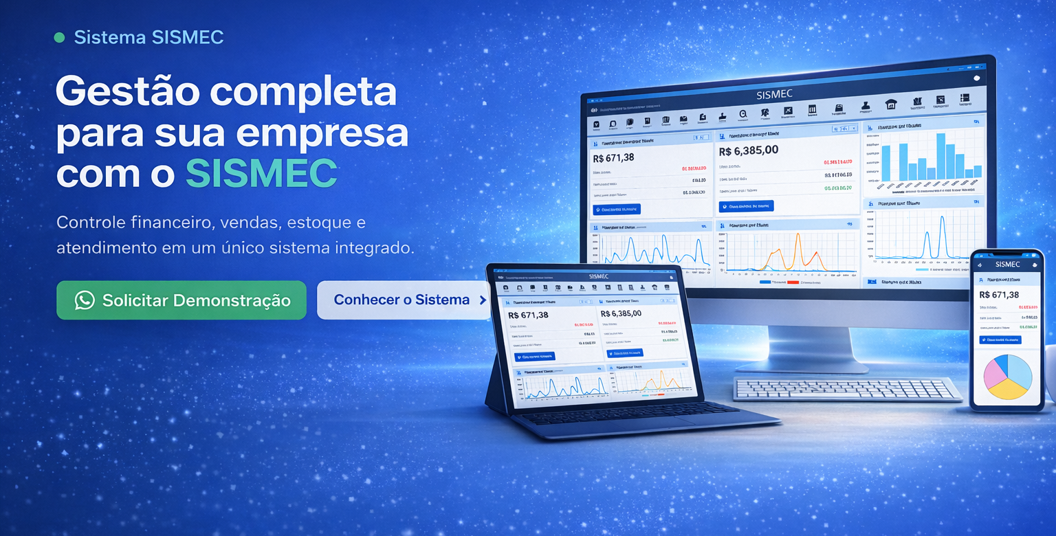 SISMEC - Sistema de Gestão Empresarial Completo